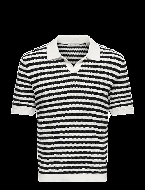 ONLY & SONS | Onsserge Reg Ss Split Neck Knit | L