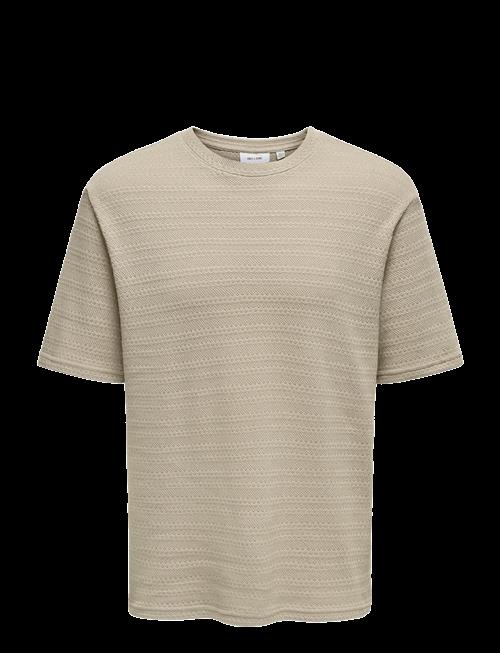 ONLY & SONS | Onsgivo Reg 12 Ss Crew Knit Noos | XS
