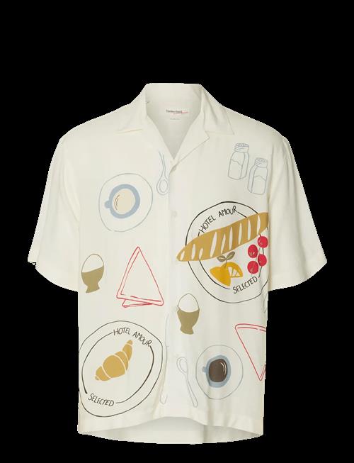 Selected | Slhrlxhotel Amour Print Ss Shirt | XXL
