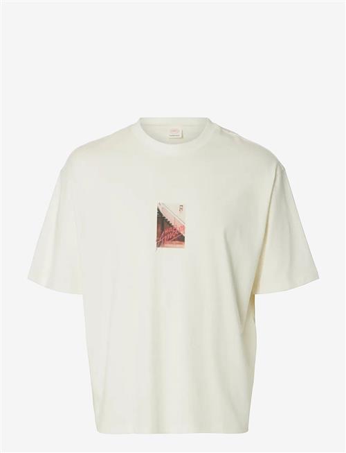 Selected | Slhrelaxaspen Ss O-Neck Tee Hotel Amour | XXL