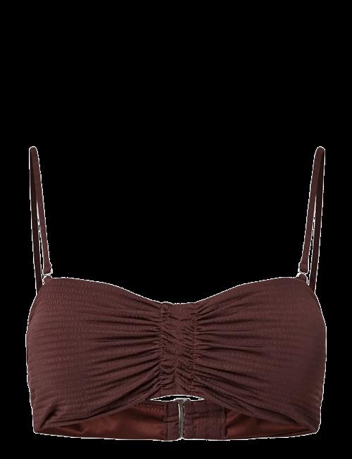 Pieces | Pckaya Seersucker Bikini Top | S