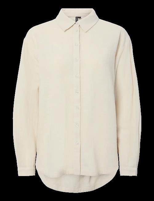 Pieces | Pcagnes Ls Oversized Shirt Wvn Bc | L