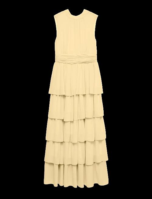 Vero Moda | Vmserena Sl Long Frill Dress Wvn | L