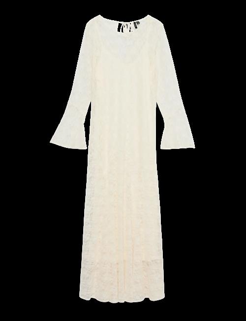 Vero Moda | Vmloulou Lace Ls Ankle Dress Wvn | M