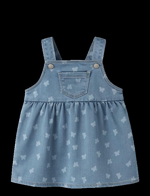 name it | Nbfmille Aop Dnm Bibskirt 2224-To F | 80