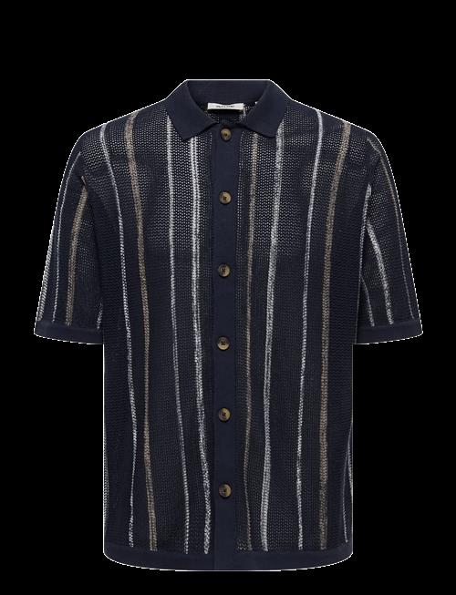 ONLY & SONS | Onstobby Life Rlx  Ss Shirt Knit Noos | M