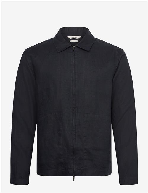 Selected | Slhregjeremy Linen Zip Overshirt | S