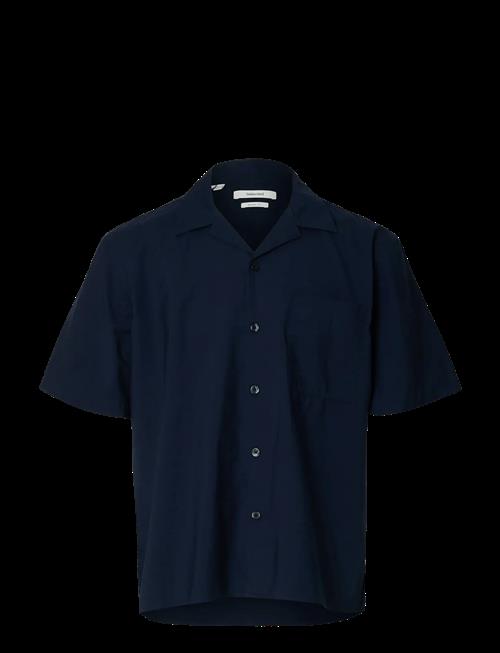 Selected | Slhrlxotis Light Cotton Blend Ss Shirt | M