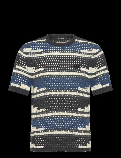 Daily Paper | Kente Stripe Knit Shirt | XS