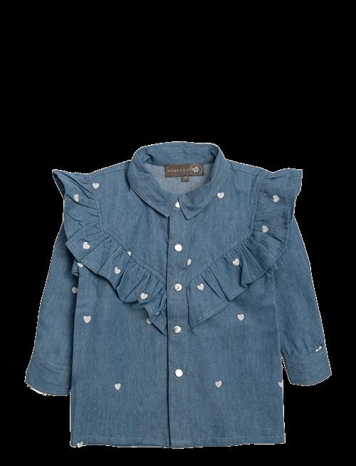 Hanevild | Heart Denim Shirt | 110/116