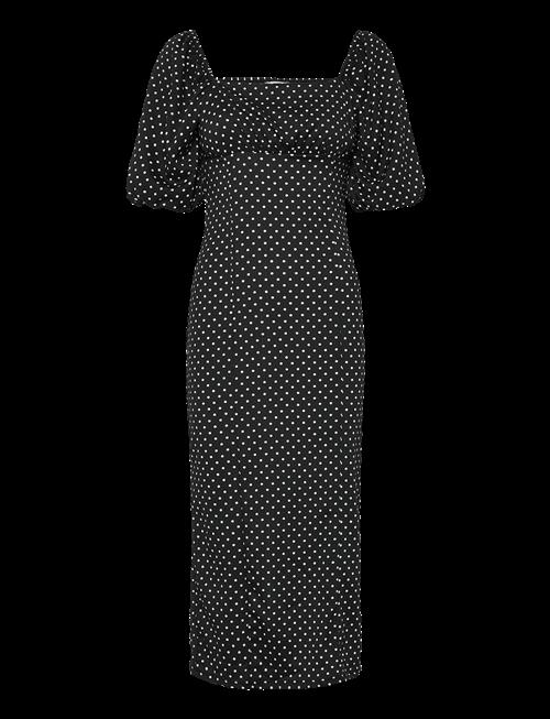 Bubbleroom | Volume Sleeve Midi Dress | XS