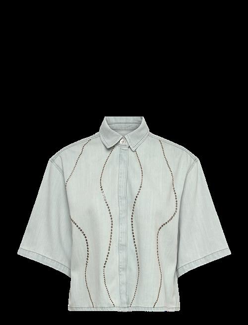 Dante6 | Dante6-Zofia Embellished Denim Shirt | 40