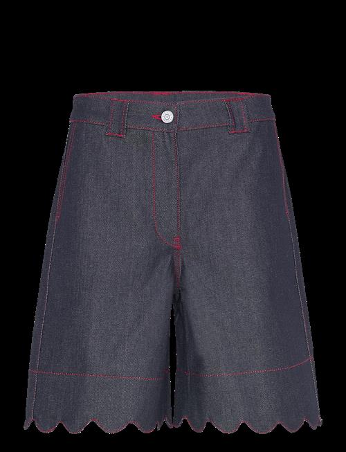 Stella Nova | Unwashed Denim Scallop Shorts | 40