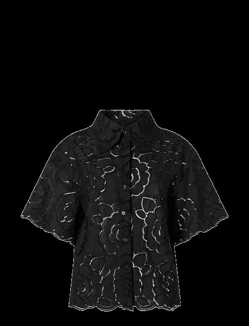 Malina | Claudia Short Sleeve Lace Shirt | 34
