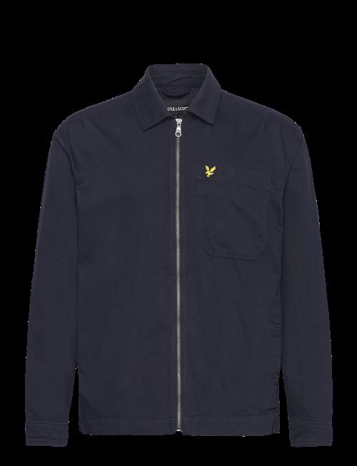 Lyle & Scott | Enzyme Wash Zip Through Overshirt | S