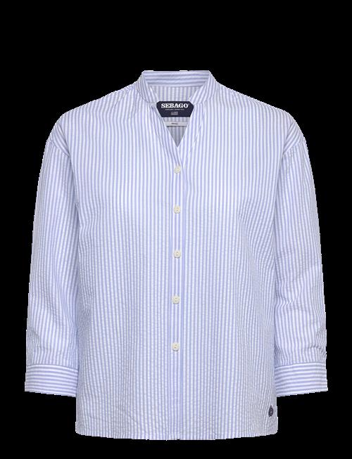 Sebago | Seersucker Blouse | L