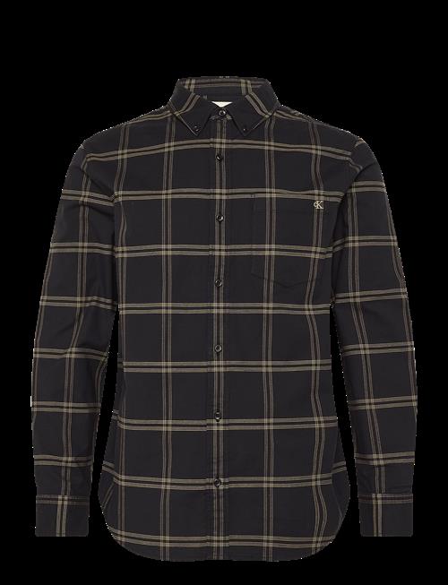 Calvin Klein Jeans | Ls Windowpane Oxford Classic Shi | XL