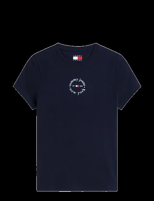 Tommy Jeans | Tjw Slim Ess Logo2 Rib Tee Ext | S
