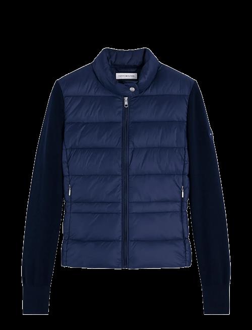 Tommy Hilfiger | Lw Down Knit Mix Jacket | XXS