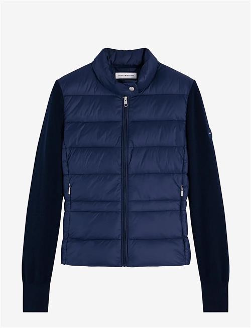 Tommy Hilfiger | Lw Down Knit Mix Jacket | M