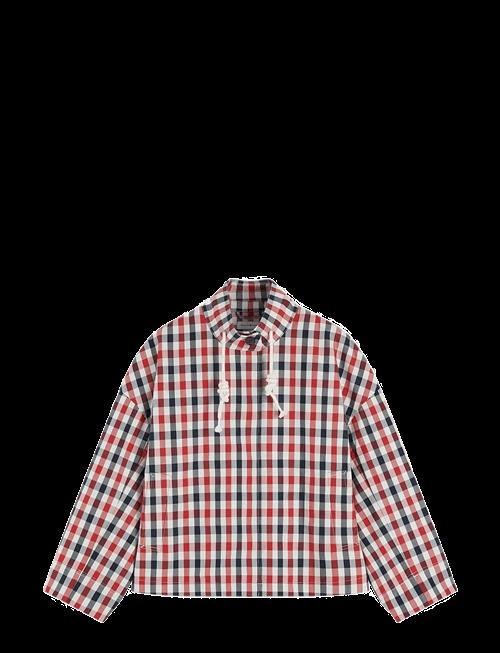 Tommy Hilfiger | Check Cotton Short Parka | 38