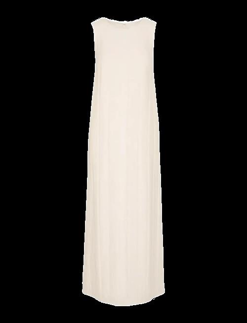 Calvin Klein | Viscose Sheer Stripe Shift Dress | XS