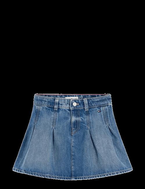 Tommy Hilfiger | Denim Pleated Skirt | 38