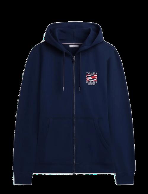 Tommy Hilfiger | Rwb Box Flag Tr Full Zip | L