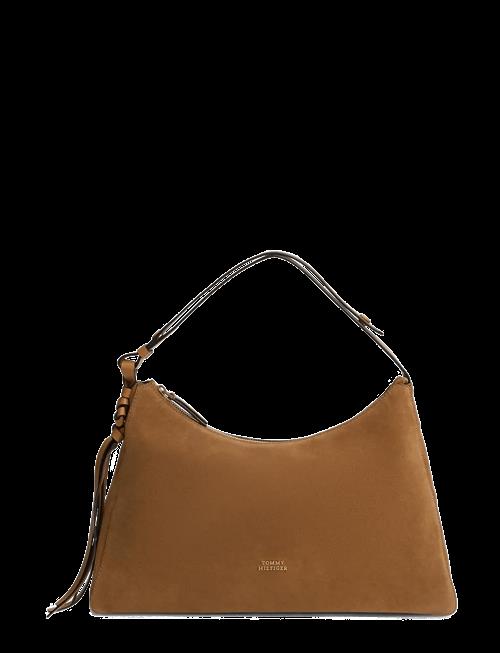 Tommy Hilfiger | Th Statement Shoulder Bag Suede | ONE SIZE