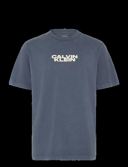 Calvin Klein Jeans | Ss 20S Washed Spine Graphic Tee | L