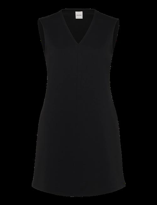 Calvin Klein | Sl Interlock V Neck Mini Dress | XXS