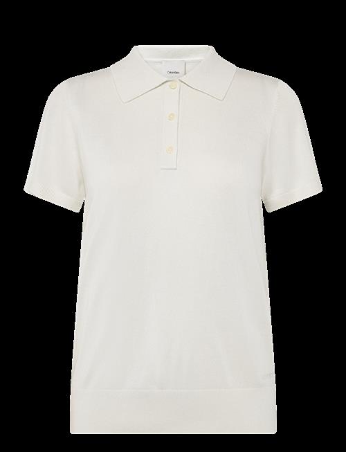 Calvin Klein | Fine Gauge Ss Polo | XS