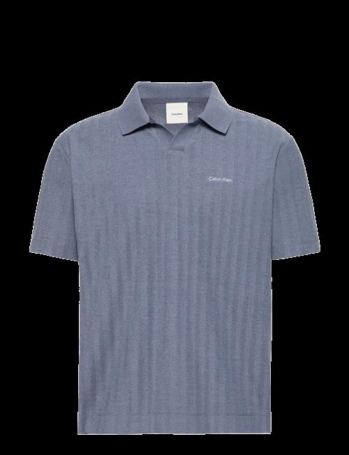Calvin Klein | Ss Easy Vertical Stripe Textured | L