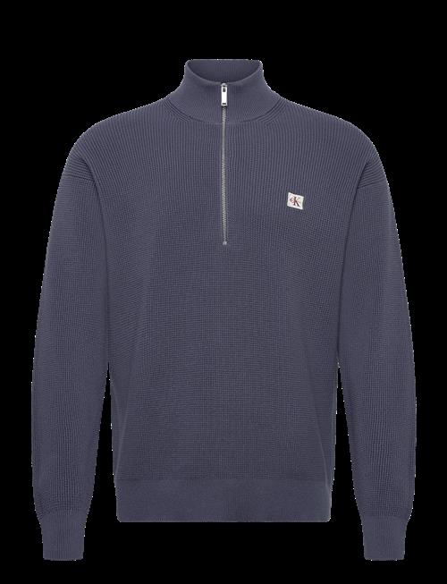 Calvin Klein Jeans | Ls Ez Cotton Waffle Quarter Zip | M