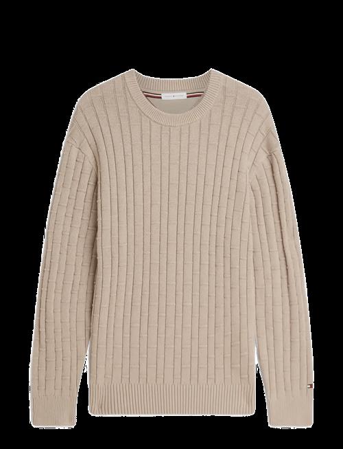 Tommy Hilfiger | Mock Cable Crew Neck | L