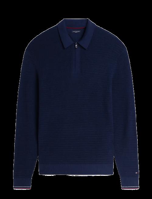 Tommy Hilfiger | Dc Knitted Zip Polo | L