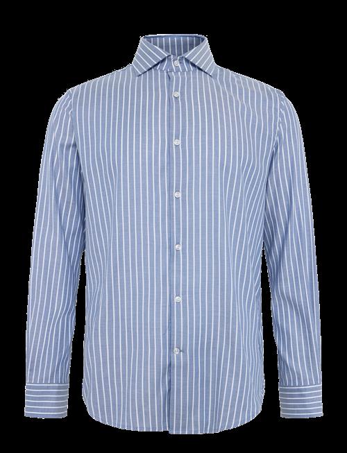 Tommy Hilfiger | Dc Flex Collar Royal Oxf Stpe | 42