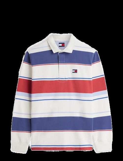 Tommy Jeans | Tjm Rlx Stripe Rugby Ext | XXXL