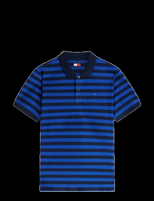 Tommy Jeans | Tjm Reg Stripe Jersey Polo Ext | XXL