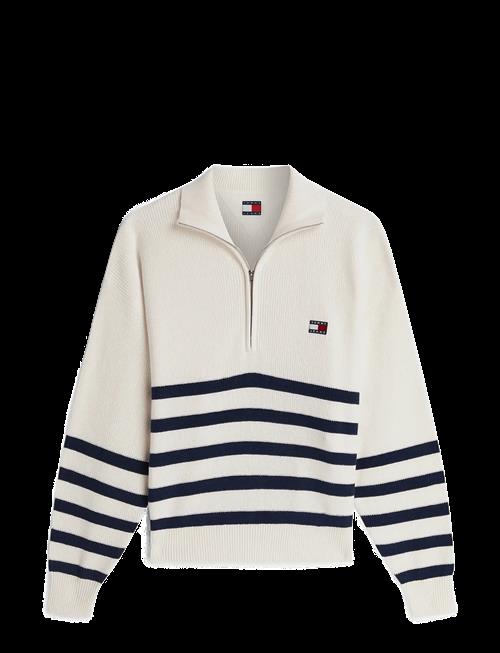 Tommy Jeans | Tjw Quarter Zip Sweater | XL