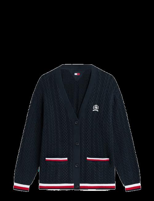 Tommy Jeans | Tjw Rwb Tipping Ovs Cardigan | L