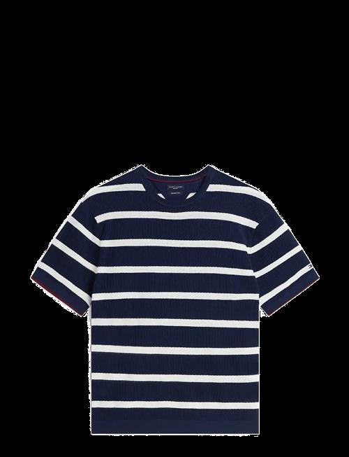 Tommy Hilfiger | Dc Knitted Tee Txtre Breton Strp | XXL