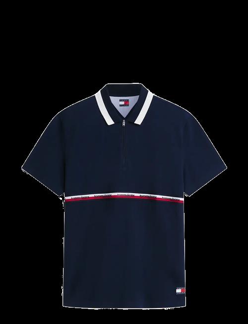 Tommy Jeans | Tjm Rlx Tape Zip Polo | XXL