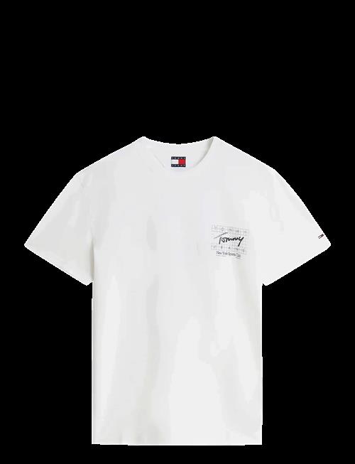Tommy Jeans | Tjm Reg Sign Flag Ss Tee Ext | XXL
