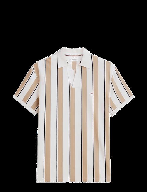 Tommy Hilfiger | V Neck Crepe Classic Polo | XS
