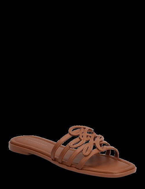 Tommy Hilfiger | Th Script Flat Mule Lth | 37