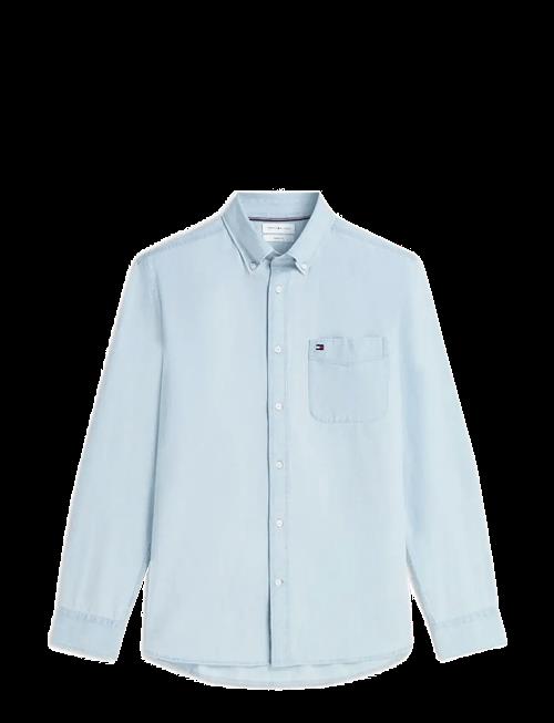 Tommy Hilfiger | Chambray Solid Rf Shirt | XS