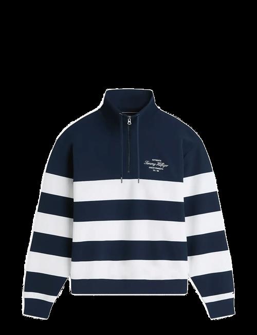 Tommy Hilfiger | Nautical Block Stripe 1/4 Zip | XS