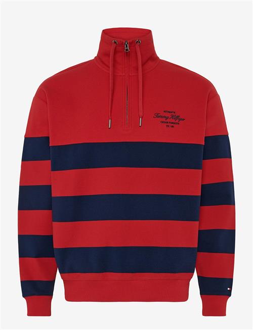 Tommy Hilfiger | Nautical Block Stripe 1/4 Zip | S