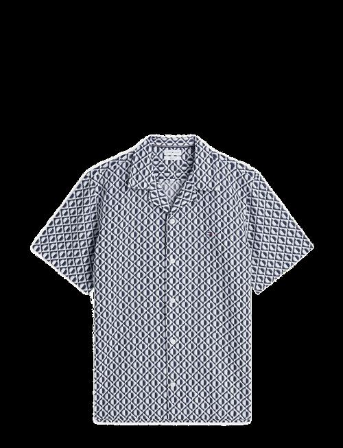 Tommy Hilfiger | Linen Blend Aop Ss Rf Shirt | XXL